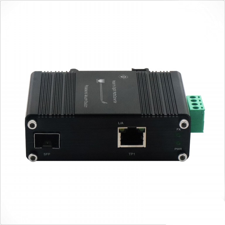 Industrial Gigabit Media Converter 1G RJ45+1G SFP
