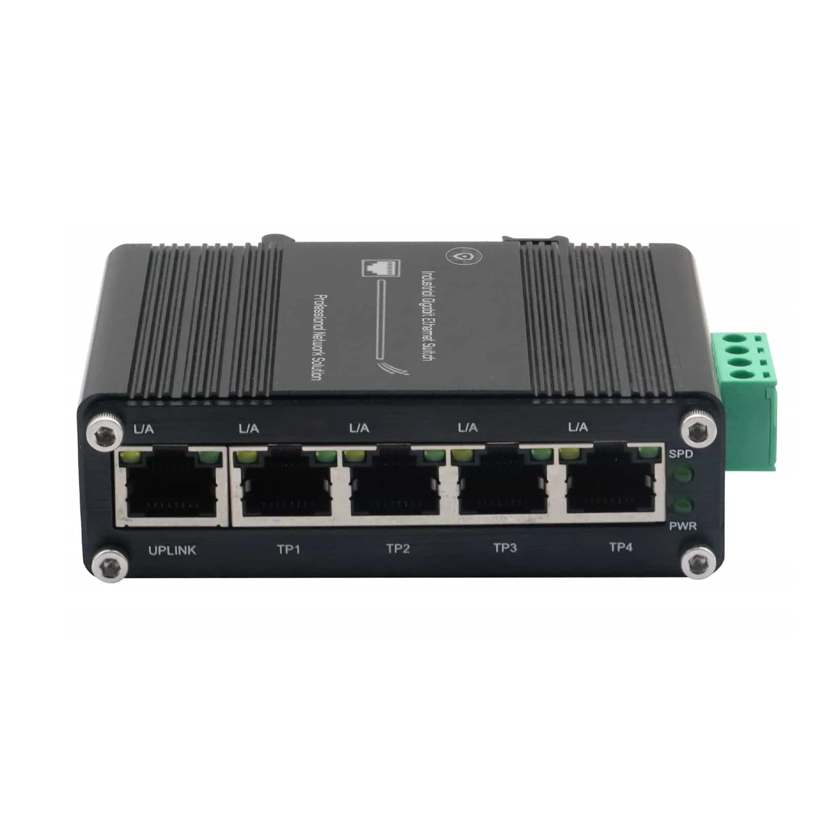 Rugged Industrial 5-port Gigabit Ethernet Switch