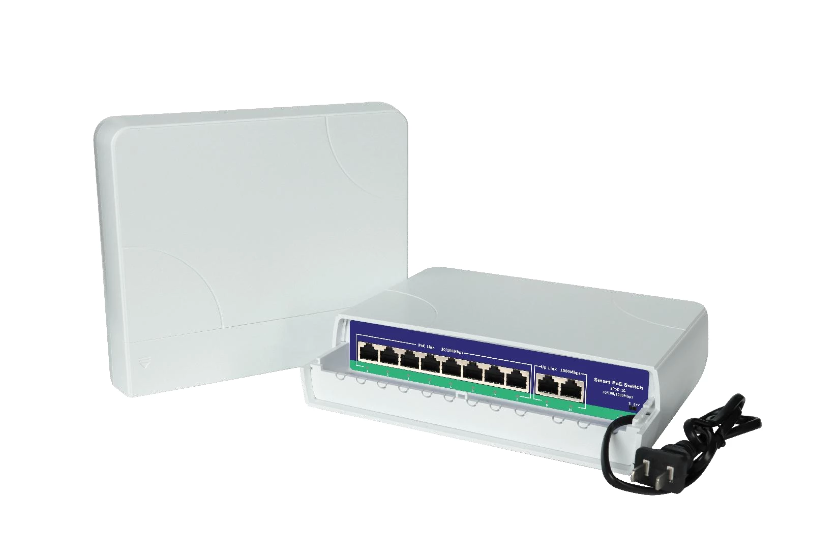 Active 8+2 1000M Uplink Waterproof PoE Switch